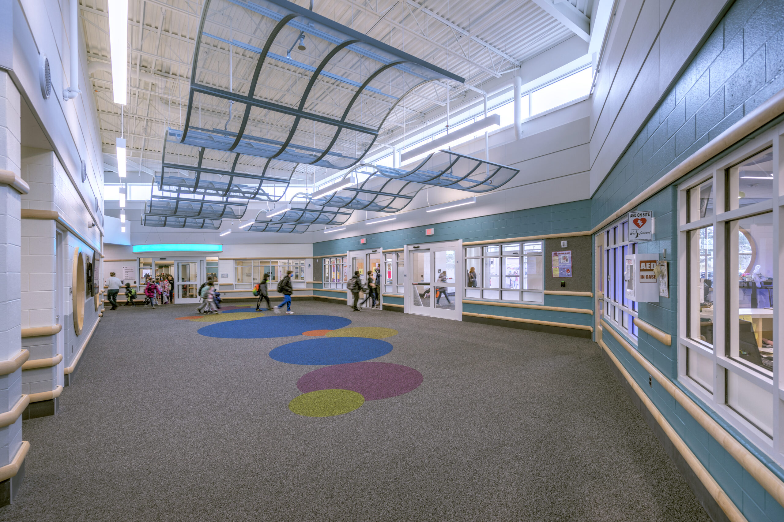 Figure 3: Child care spaces are one emerging design trend in K-12 schools, requiring conversations with school districts early in the design phase. Courtesy: Peter Basso Associates