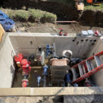 Figure 4: Equipment located in a heat transfer vault in a larger distribution system. Courtesy: CDM Smith