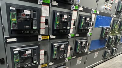 Figure 4: Electrification is an integral part of decarbonization efforts. Robust electrical distribution equipment such as this low-voltage switchgear helps ensure that those systems are resilient. Courtesy: McGuire Engineers