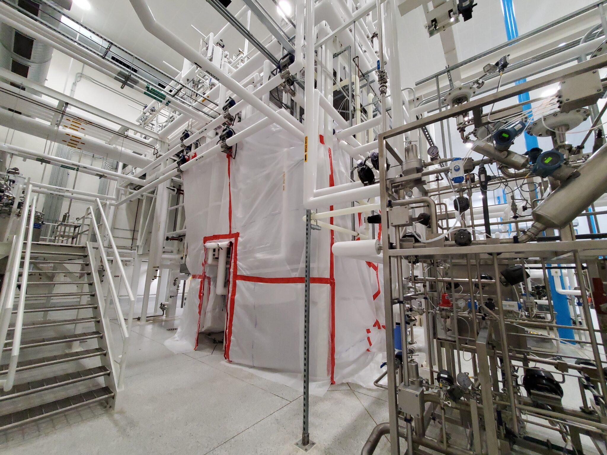 Illustration of Equipment Industrial Facility Design