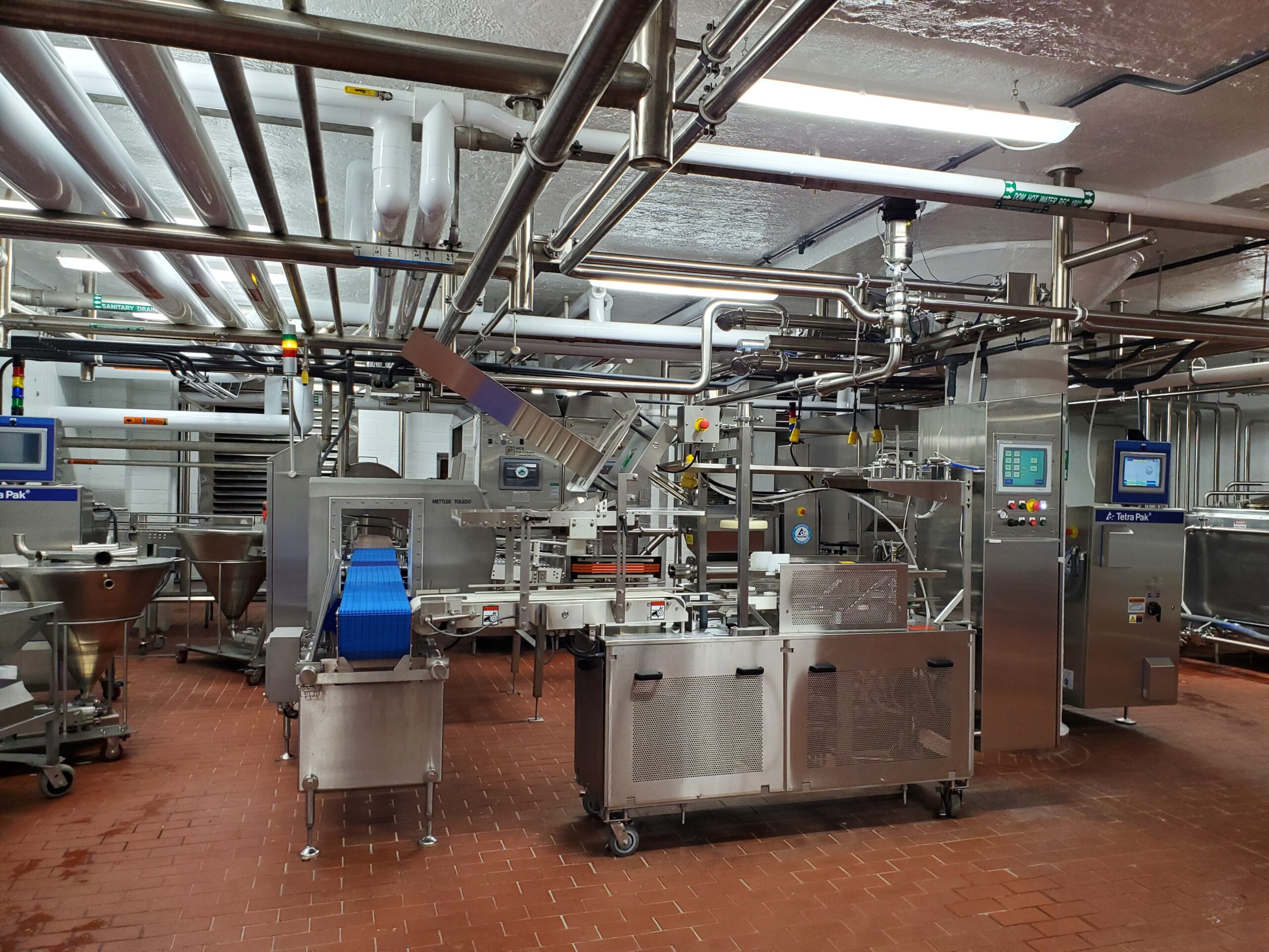 Figure 2: Owner needs vary from project to project. Understanding specific processes and needs, like in this ice cream processing facility, from the early stages of the design process ensures smooth implementation. Courtesy: JP Cullen