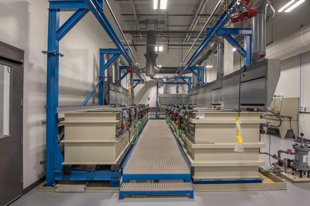 Figure 3: This rendering of an industrial facility demonstrates the unique mechanical, electrical and plumbing considerations in this kind of design. Courtesy: Fitzemeyer & Tocci Associates, Inc.