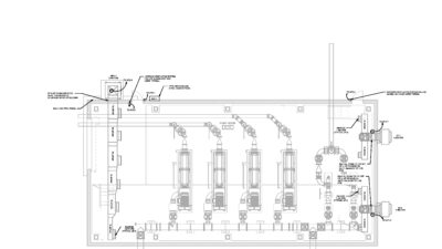 Figure 5: Pump station with alarms and sensor devices. Courtesy: CDM Smith