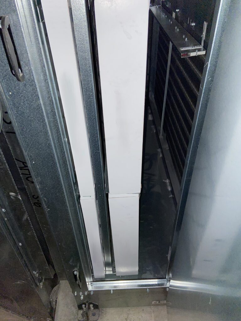 Figure 3: A cooling coil installed in the air handling units mentioned in the case study. Courtesy: CDM Smith