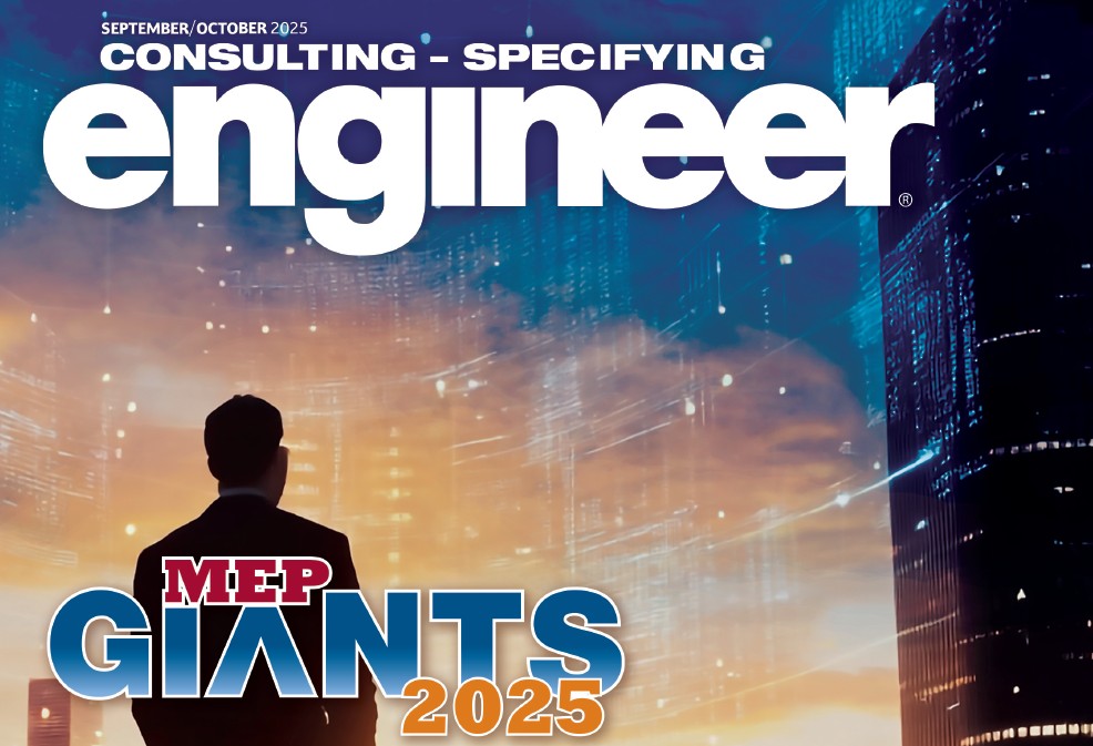 Read about the 2025 Consulting-Specifying Engineer MEP Giants and download full details at www.csemag.com/giants. Courtesy: Teeraphon, Stock.Adobe.com