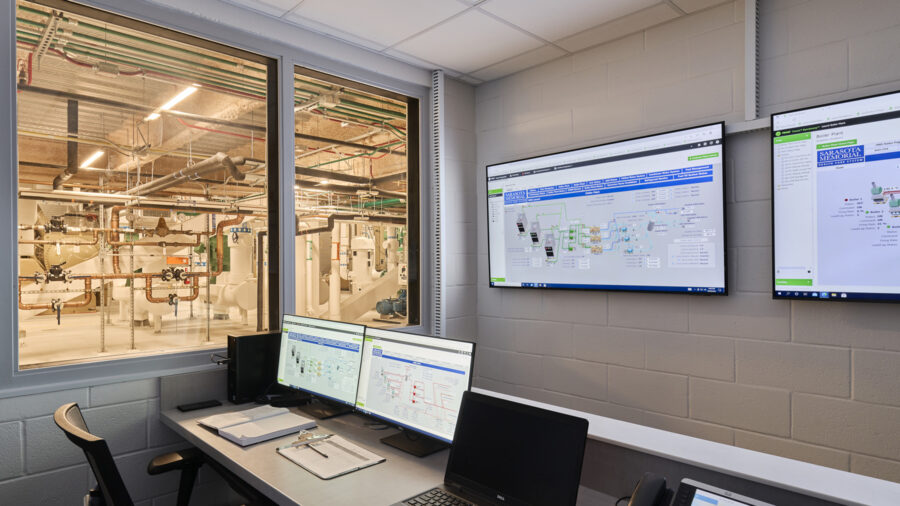 Figure 2: Tracking the performance of heating and cooling equipment using both historical and real-time data can help identify malfunctions or inefficiencies early on. Courtesy: Edward Caruso Photography