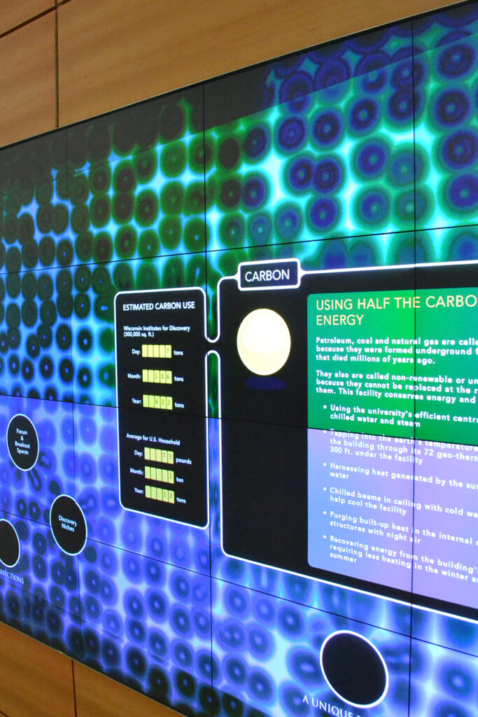 Figure 4: Interactive dashboards can highlight key performance indicators to promote transparency, educate the public and cultivate a sense of pride. Courtesy: Affiliated Engineers Inc.