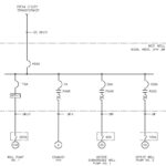 Figure 4: Simplified one-line diagram for a well station. Courtesy: CDM Smith