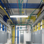 Figure 3: An example of a hospital electrical room at the University of Iowa Acute Leukemia Center. Courtesy: IMEG Corp.