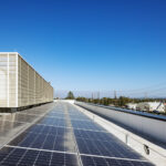 Orange County Sanitation District roof photovoltaic panels. Courtesy: HDR