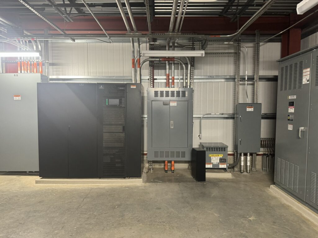 Figure 4: Facility uninterruptable power supply at Washington Suburban Sanitary Commission water consolidated laboratory. Courtesy of: CDM Smith