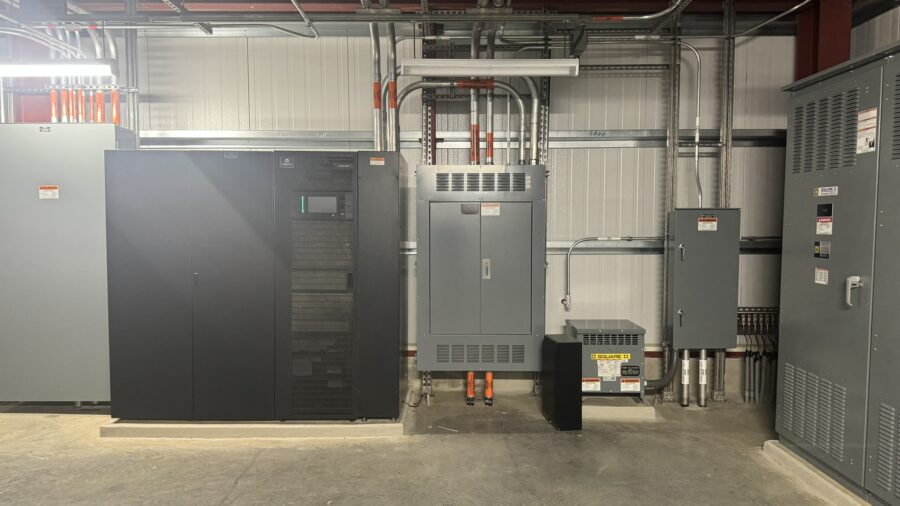 Figure 4: Facility uninterruptable power supply at Washington Suburban Sanitary Commission water consolidated laboratory. Courtesy of: CDM Smith