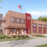 The first all-electric, LEED-certified fire station in Charlotte, North Carolina. Courtesy: CxEnergy