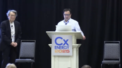 Commissioning experts Jeffrey Ng and Stephen Seller discuss building enclosure commissioning and testing methods. Courtesy: CxEnergy