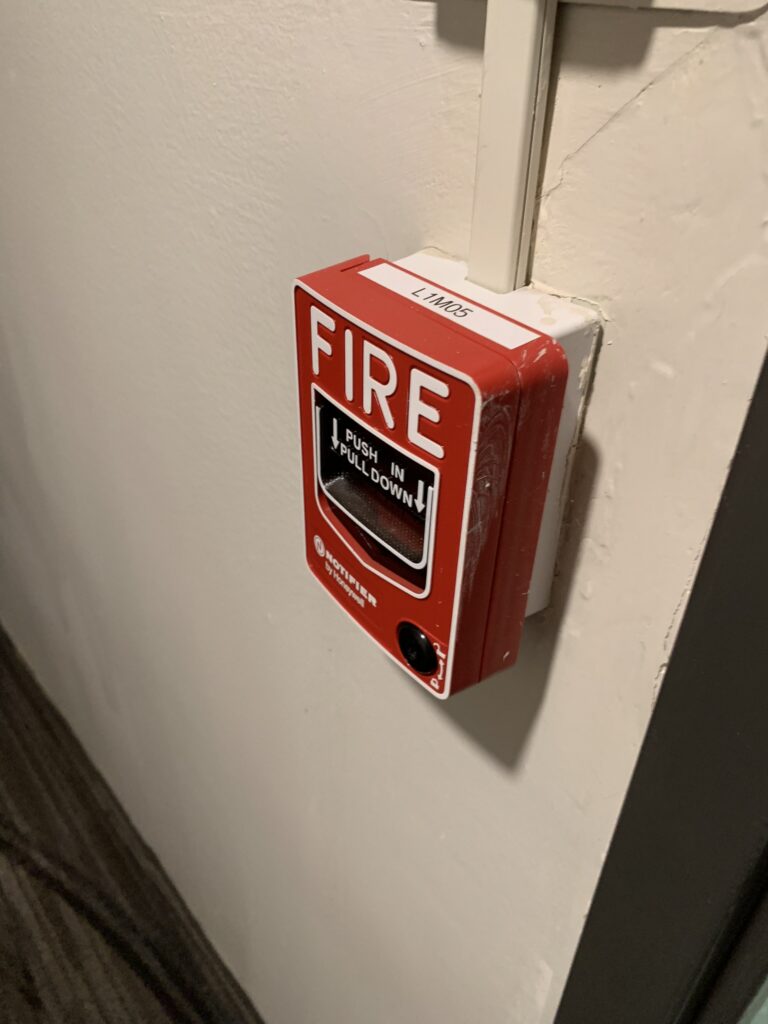 Figure 4: Double action fire alarm box. Courtesy: Ray Grill Consulting