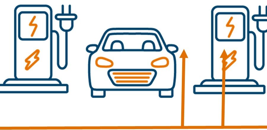 Figure 3: Station with electric vehicle charging ports. Courtesy: Jensen Hughes