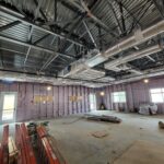 Figure 6: Variable air volume box installation during building construction. Courtesy: CDM Smith