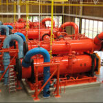 Figure 2: Central plant heat recovery chillers. Courtesy: Affiliated Engineers Inc.