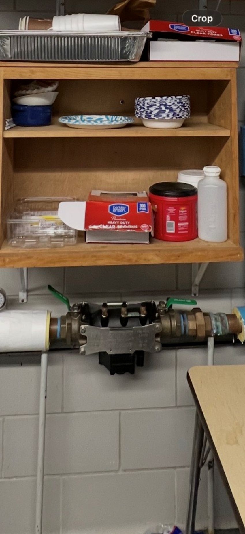 Figure 4: Backflow preventer on a 2-inch cold water line for protected water. Courtesy: CDM Smith