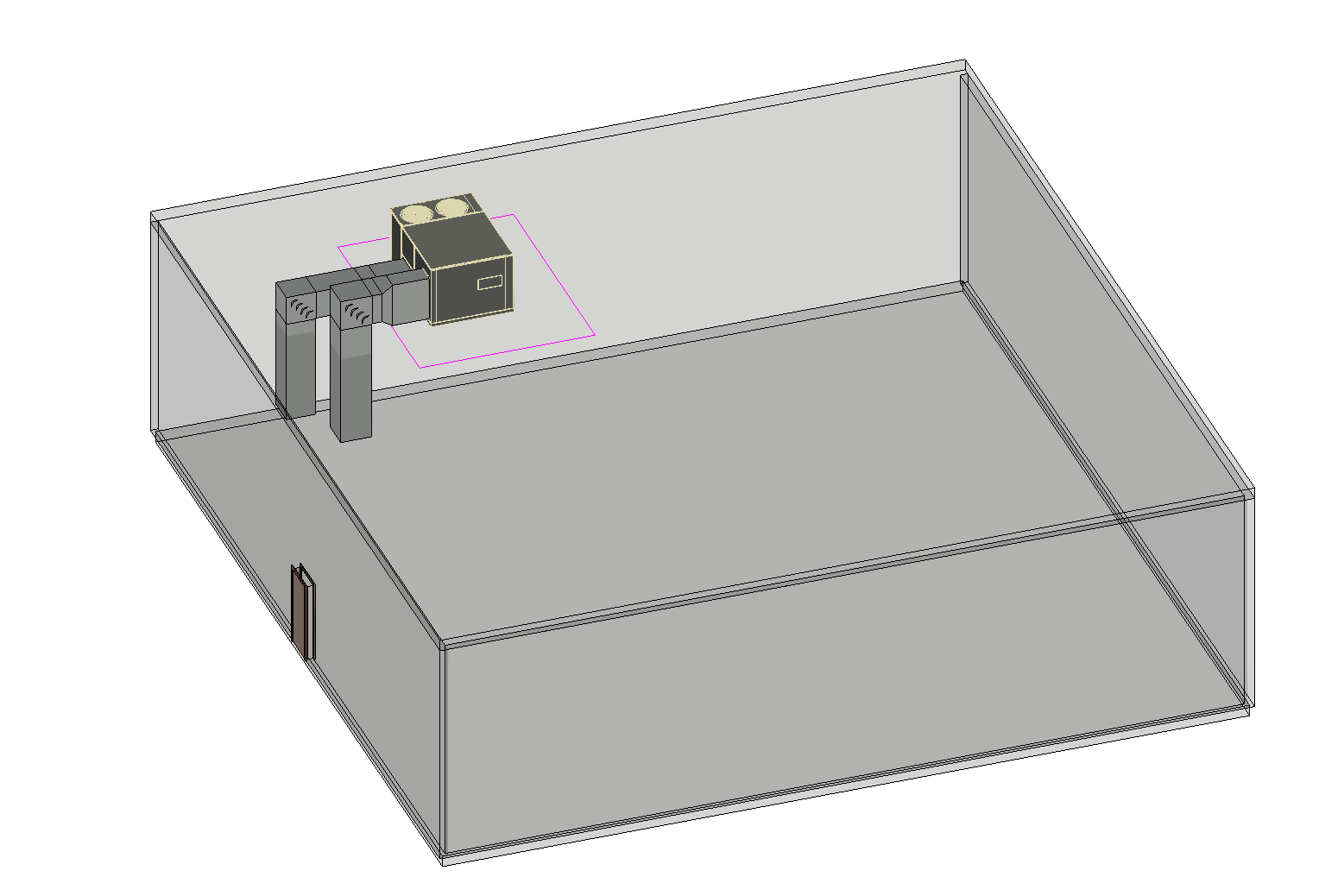 Figure 4: Building with a unitary packaged rooftop unit. Courtesy: CDM Smith