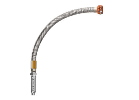 an braided hose