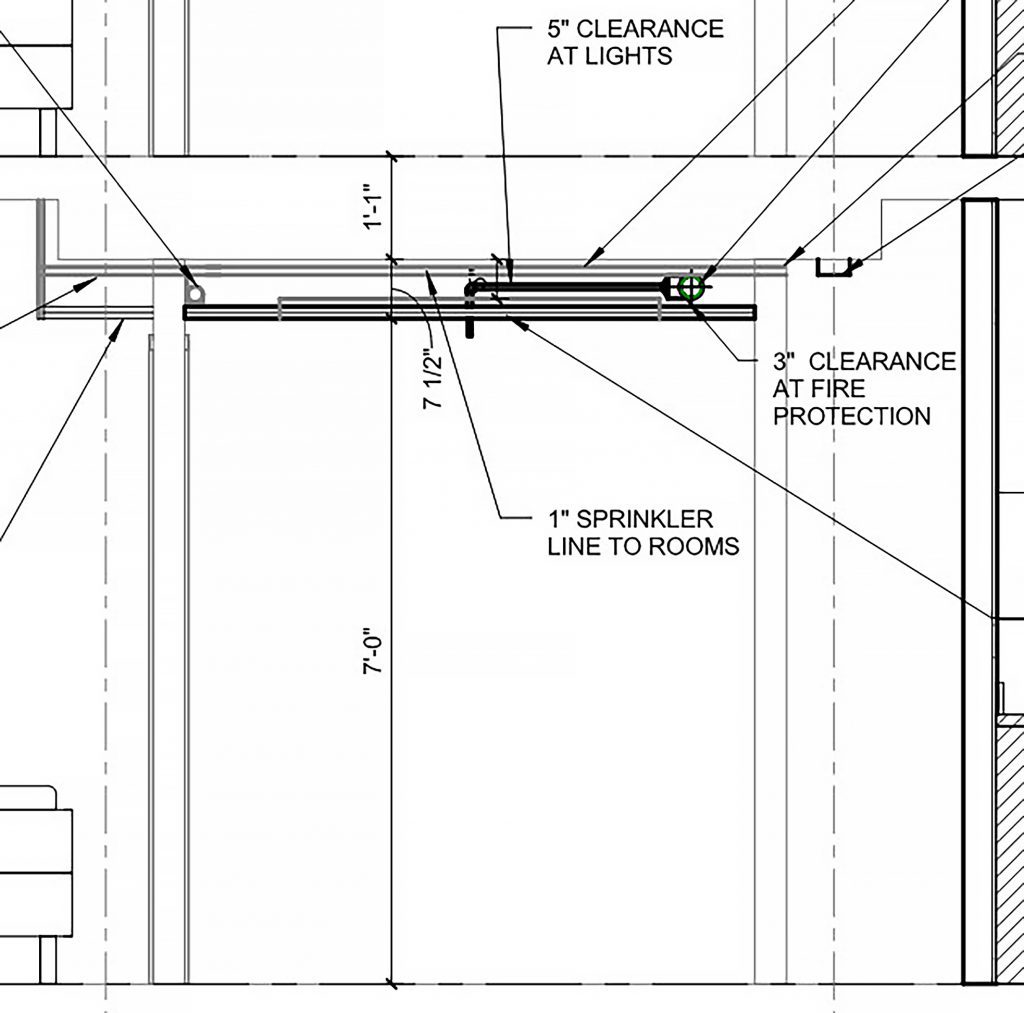Ceiling Sprinkler Clearance Shelly Lighting
