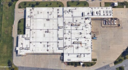 Figure 2: Aerial view of the Cuyahoga County (Ohio) Yard Consolidation Project, showcasing the expansive facility optimized through design-assist methods. Courtesy: Google Earth